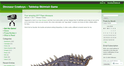 Desktop Screenshot of dinosaurcowboys.com